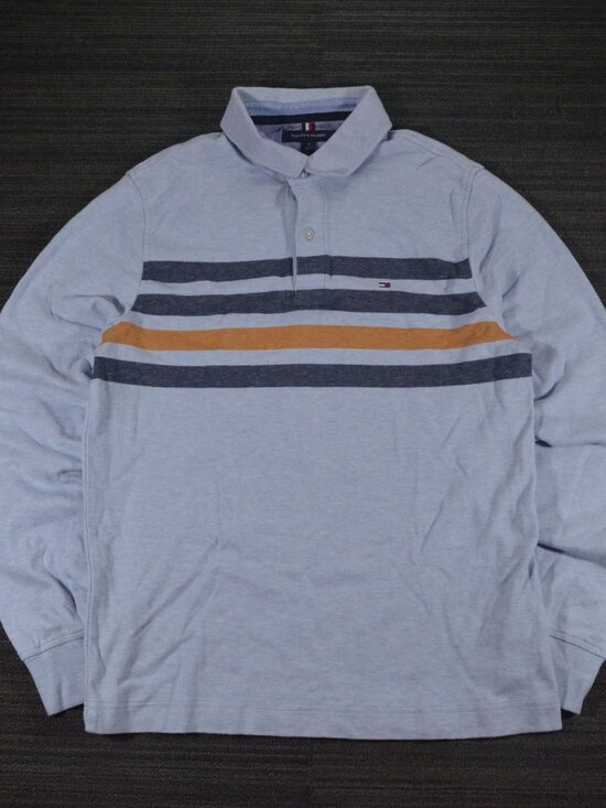 Tommy Hilfiger Other - Tommy Hilfiger Men’s Slim-Fit Striped Polo Medium